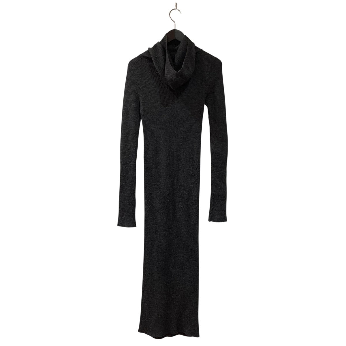 希少ビンテージ　ヨウジヤマモト　変形ニットワンピース　カシミア　ブラック　Ｍ 希少ビンテージ ヨウジヤマモト 変形ニットワンピース カシミア