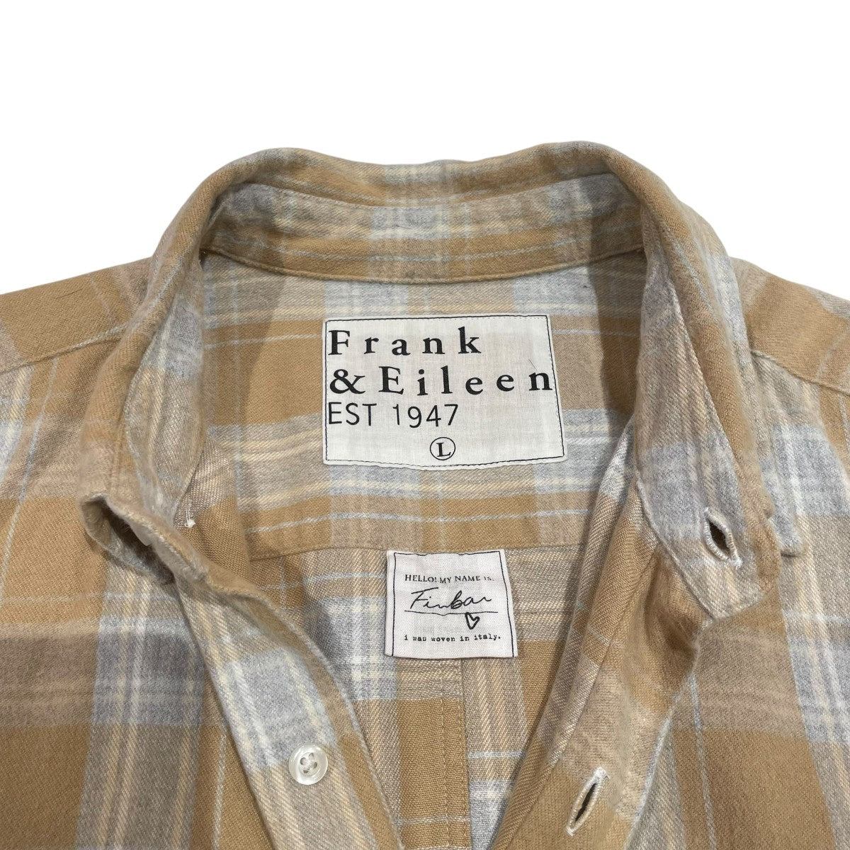 Frank＆Eileen(フランクアンドアイリーン) 長袖シャツ