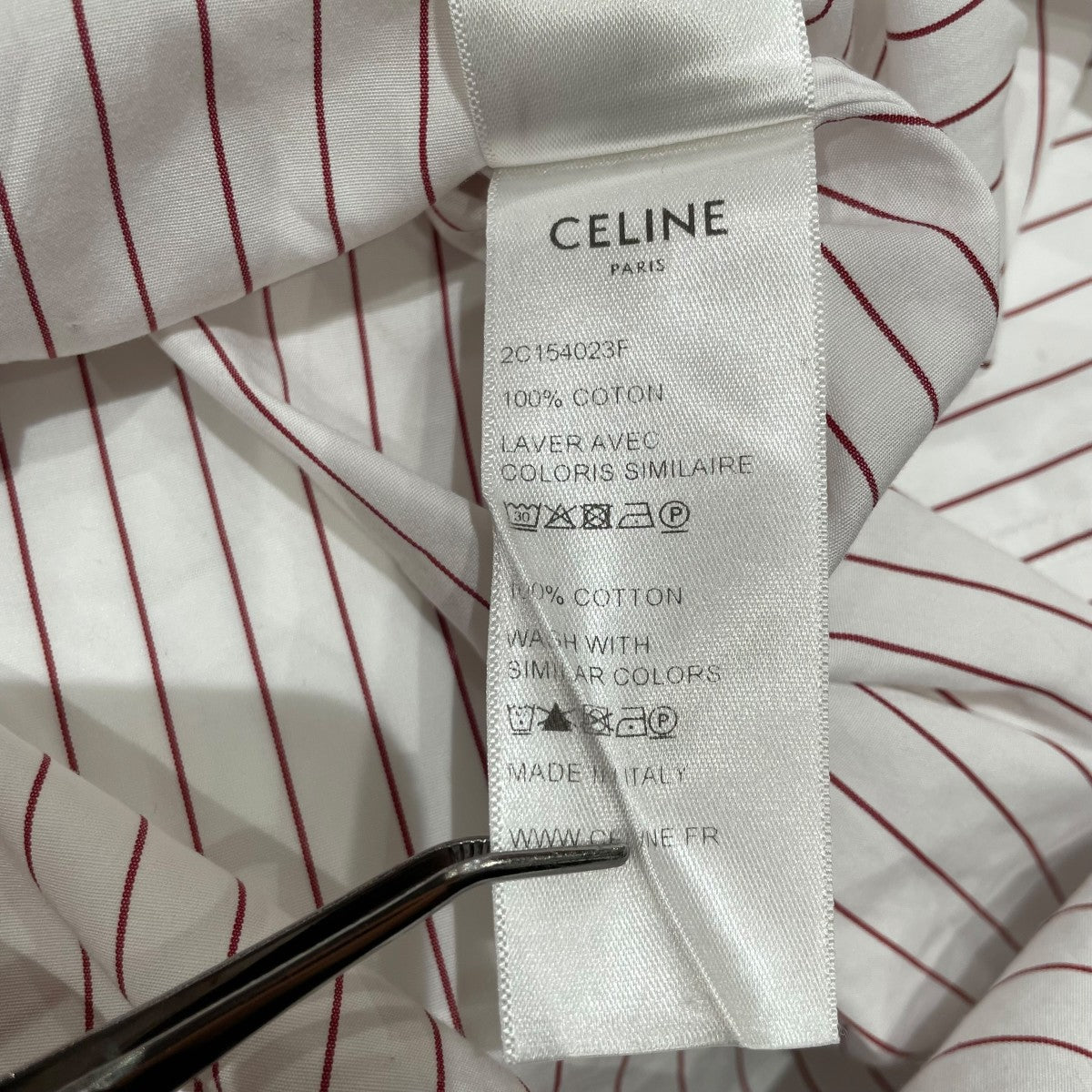 CELINE(セリーヌ) ストライプシャツ2C154023F 2C154023F
