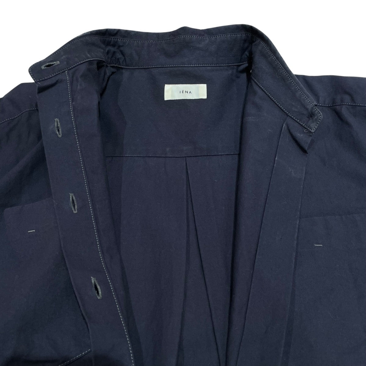 6-67【未使用】IENA イエナ長袖シャツ定価16500円近年モデル sese レースカラーシャツ（シャツ／ブラウス）｜IENA（イエナ
