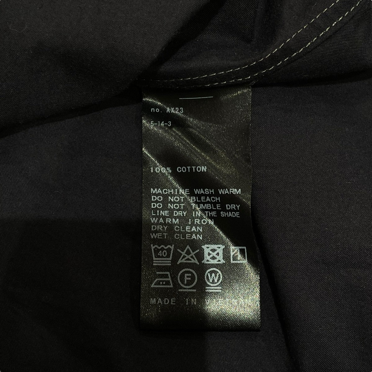 IENA(イエナ) COTTON BOUNCE長袖シャツ22050900568040