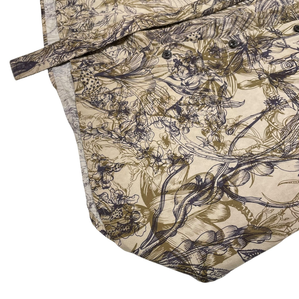DRIES VAN NOTEN 23AWボタニカルシャツ 古着・中古-5枚目のアイテム画像