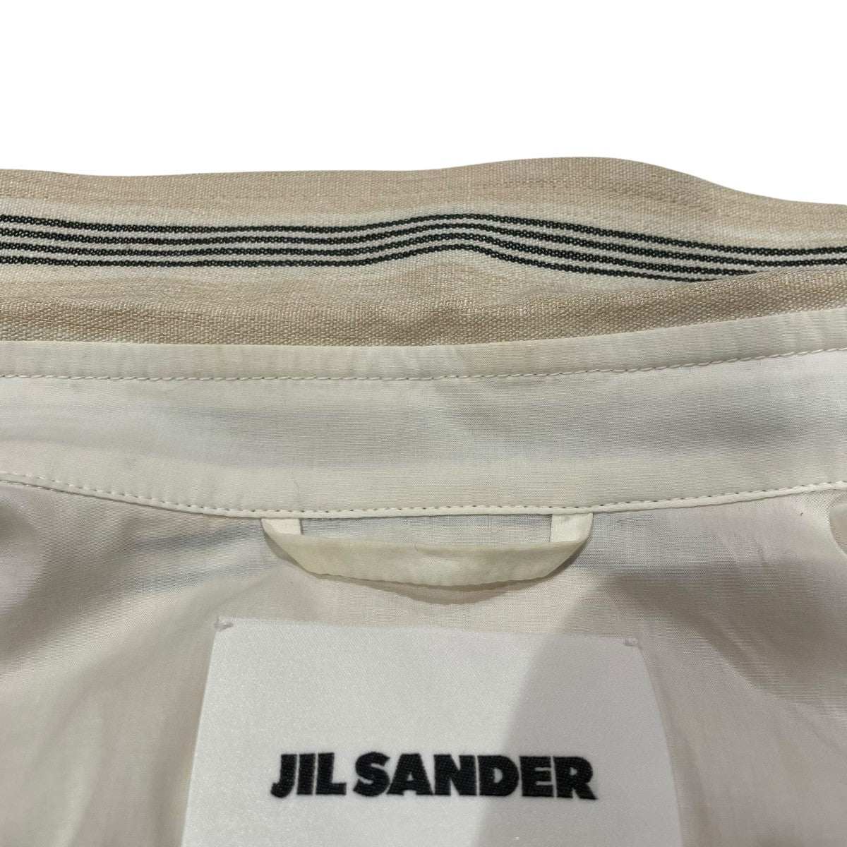 JIL SANDER シャツジャケットJSMQ420534MQ33041001 古着・中古-7枚目のアイテム画像