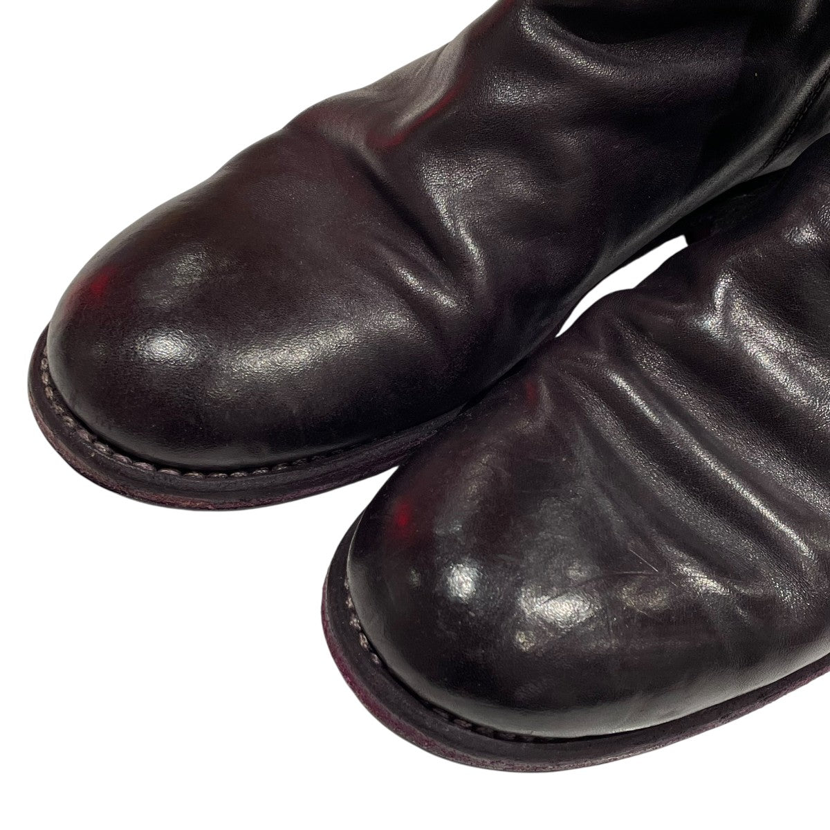 GUIDI(グイディ) バックジップブーツ ブラック サイズ 42｜【公式 