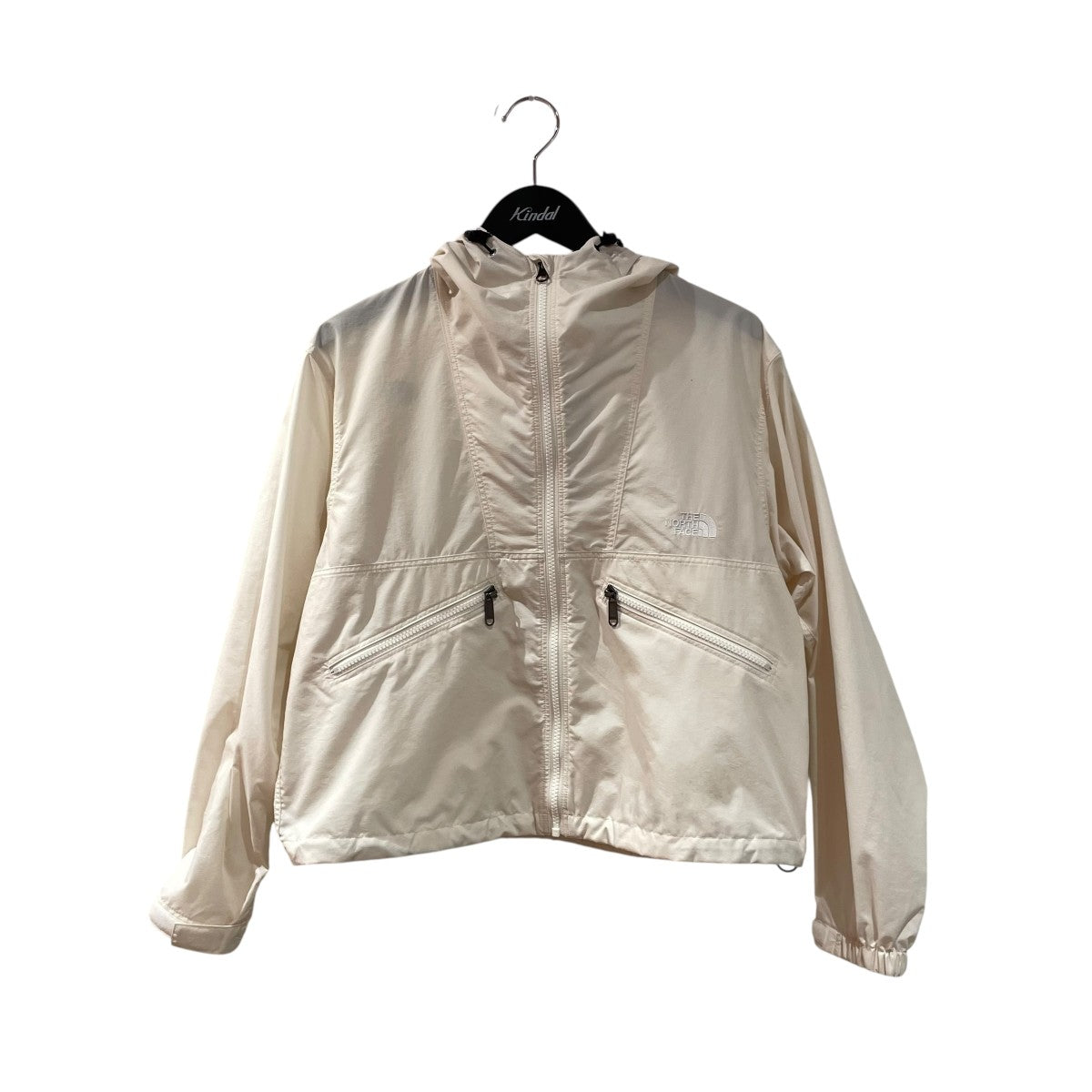 THE NORTH FACE ベージュ マウンテンパーカー Lサイズ 海外限定✨ノースフェイス NEWマウンテンパーカー ベージュ×黒