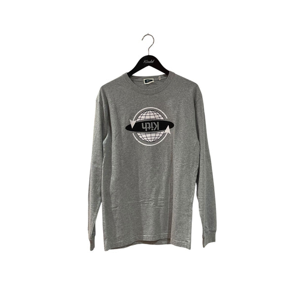 新品　KITH 長袖カットソー グレー、ロンT KITH(キス) 長袖TシャツKH3385 KH3385 グレー サイズ SIZE XS｜【公式