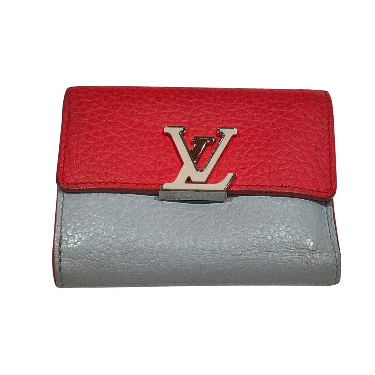 LV レッド 三つ折り財布　カプシーヌ LOUIS VUITTON(ルイヴィトン) ポルトフォイユ・カプシーヌ XS3つ折り