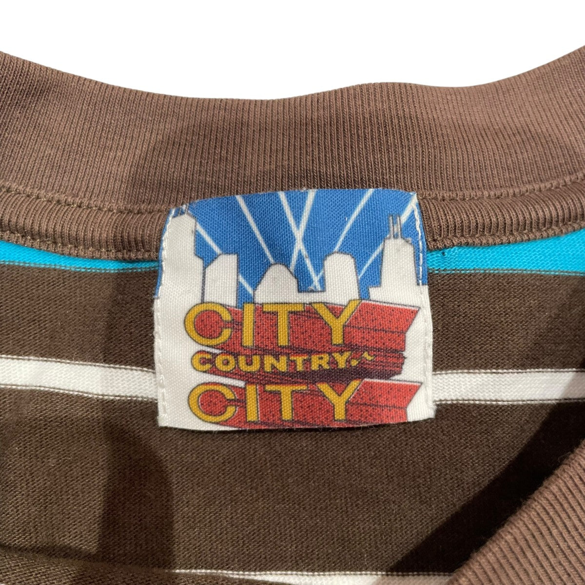 EMB LOGO MULTIBORDER T半袖カットソーCCC-253C008