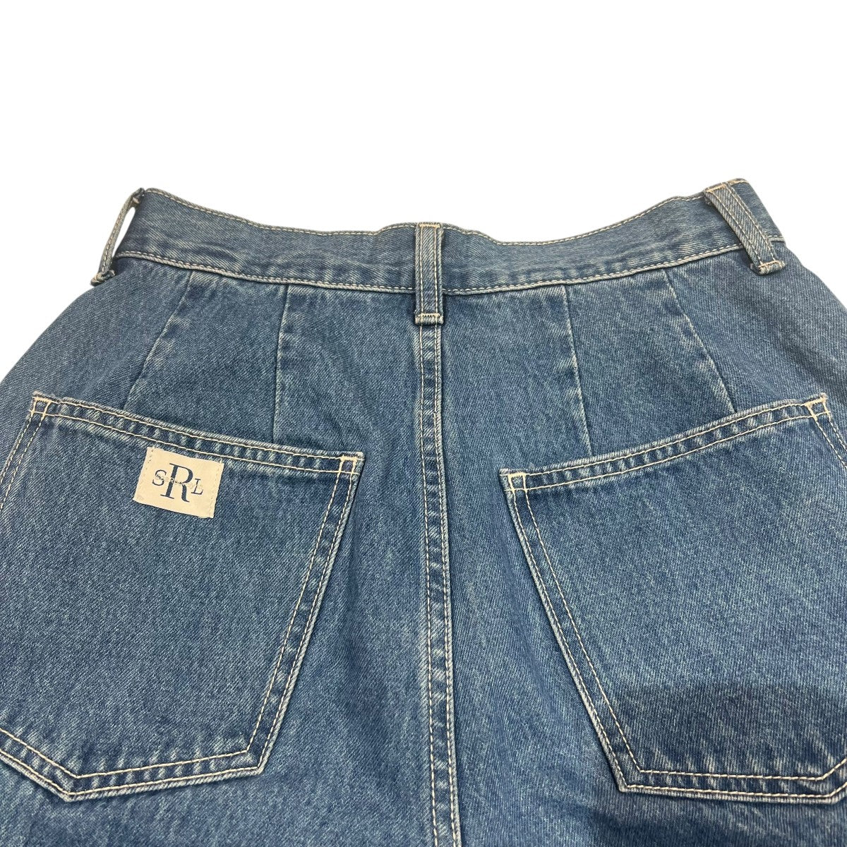 Searoomlynn LOOSE シールームリン カーゴデニムパンツ ブルー シールームリン Sea Room Lynn LOOSE CARGO DENIM デニムパンツ
