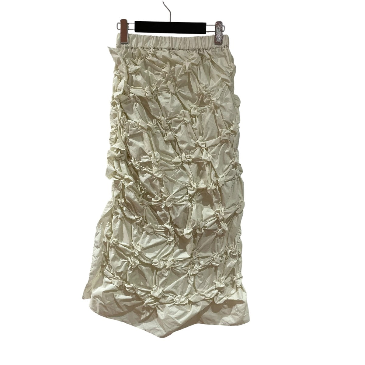 shirring taffeta skirtスカートM24S-103-2
