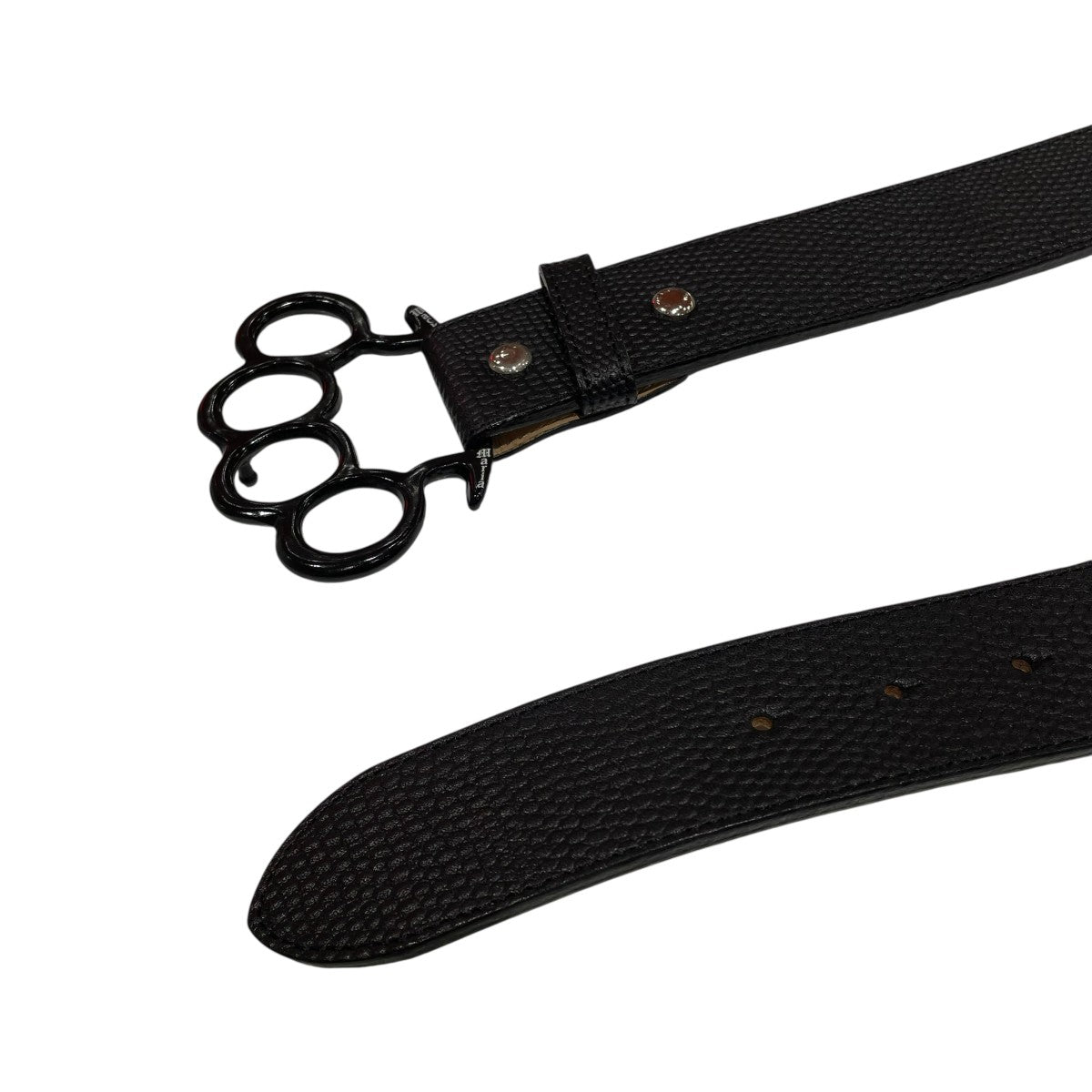 WACKO MARIA Johnny Leather BeltベルトJOHNNY-WM-BL05 古着・中古-4枚目のアイテム画像