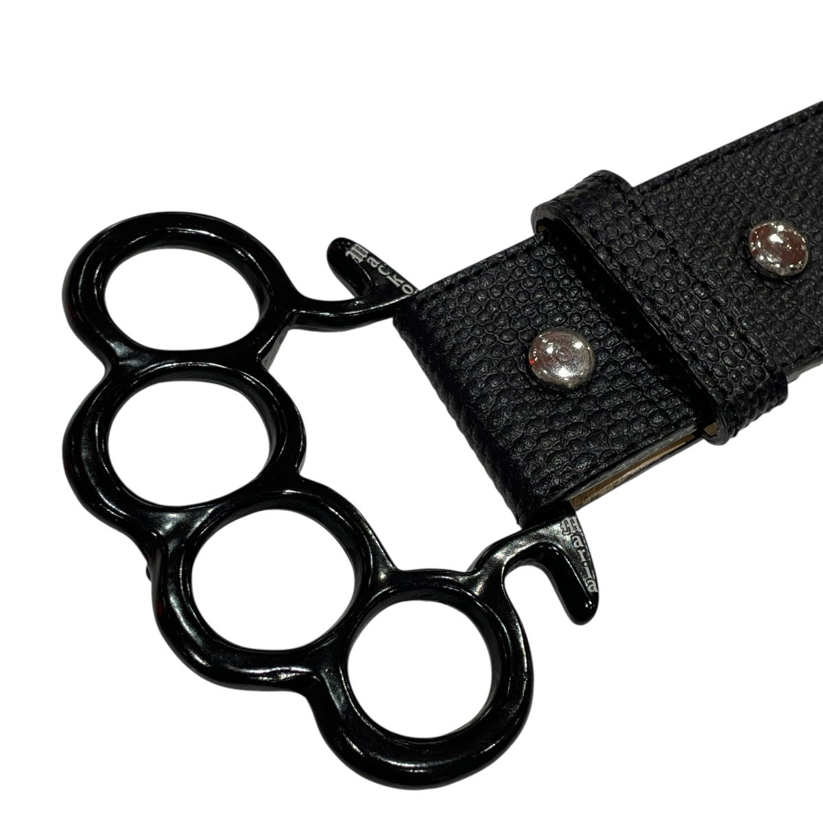 WACKO MARIA Johnny Leather BeltベルトJOHNNY-WM-BL05 古着・中古-5枚目のアイテム画像