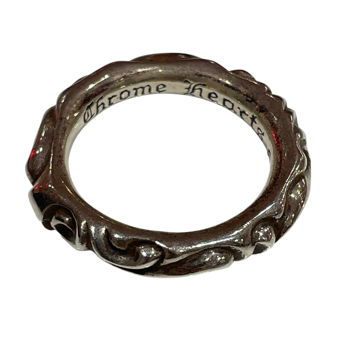 chrome hearts クロムハーツ　スクロールバンドリング　20号 CHROME HEARTS (クロムハーツ) スクロールバンドリング - Freaks