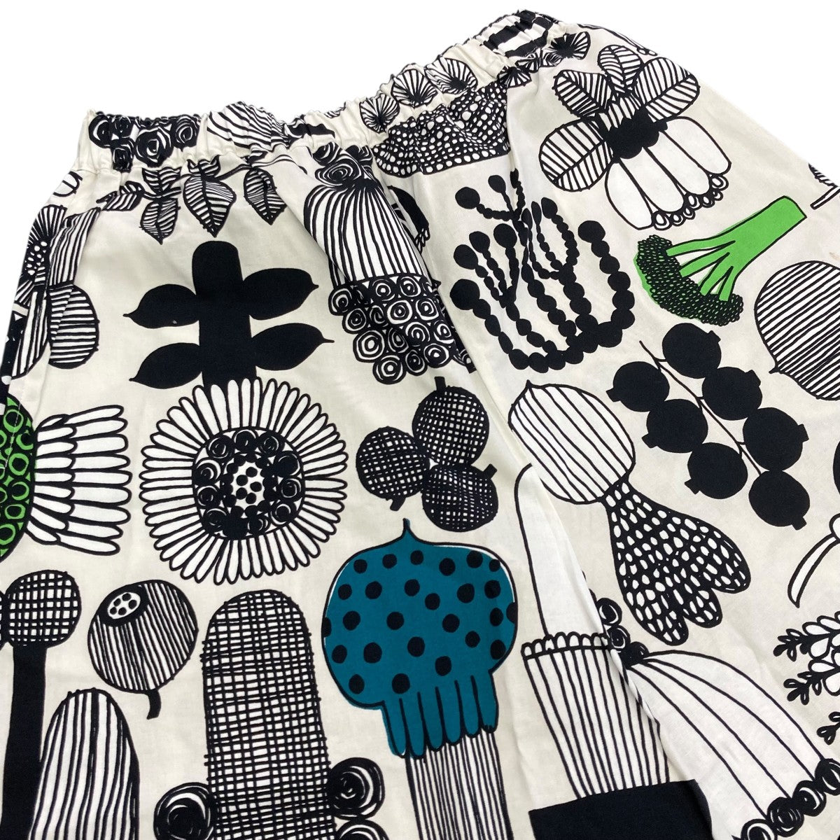 JUNYA WATANABE ×マリメッコ　花柄ガウチョパンツ JUNYA WATANABE CDG×marimekko 18SSハーフパンツJA-P002 JA-P002