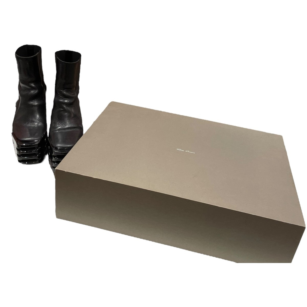 RICK OWENS(リックオウエンス) GRILL KISSヒールブーツ