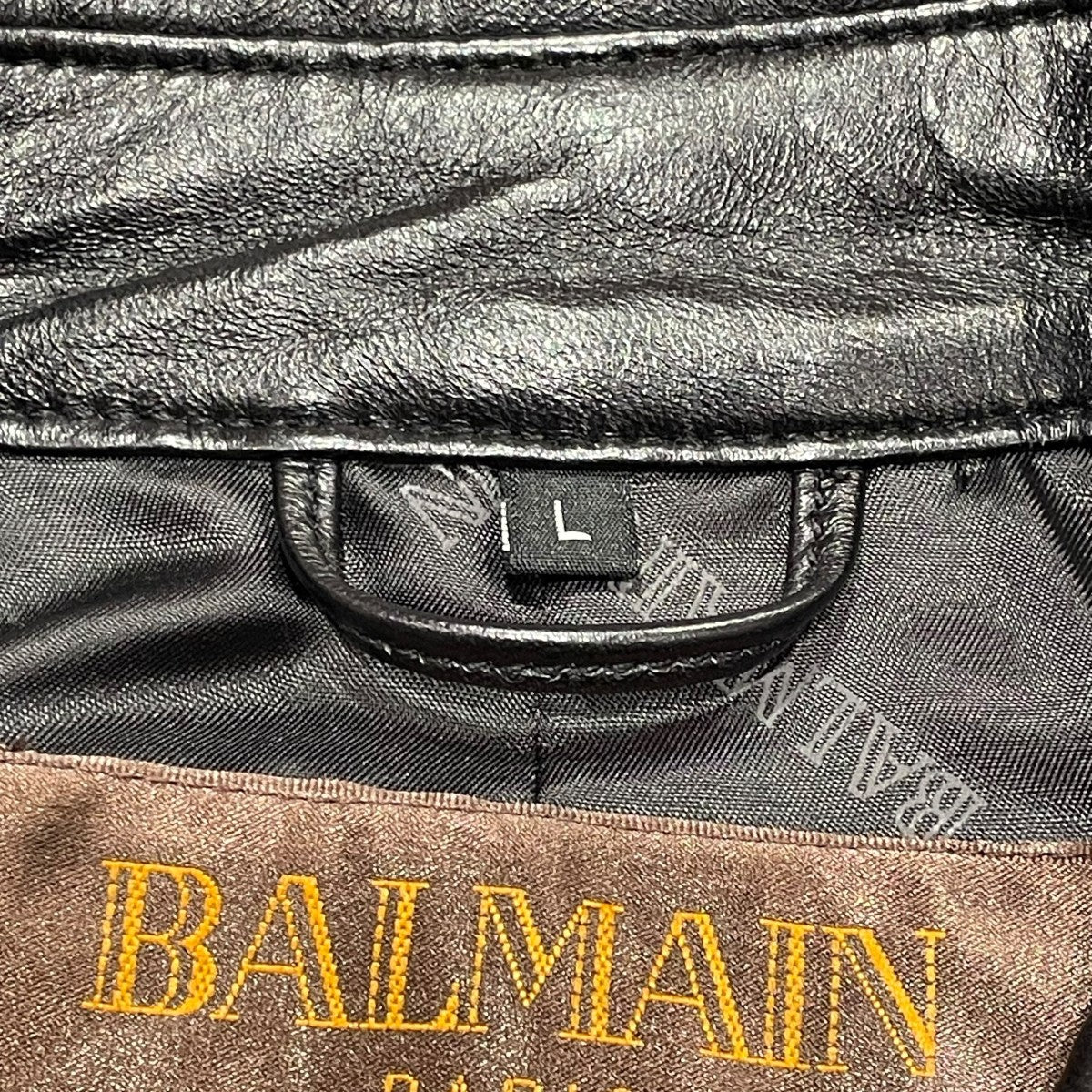 合馬公式アカウント2　バルマン BALMAIN ラムレザー コート 楽天市場】BALMAIN PARIS バルマン レザーコート 良好 13