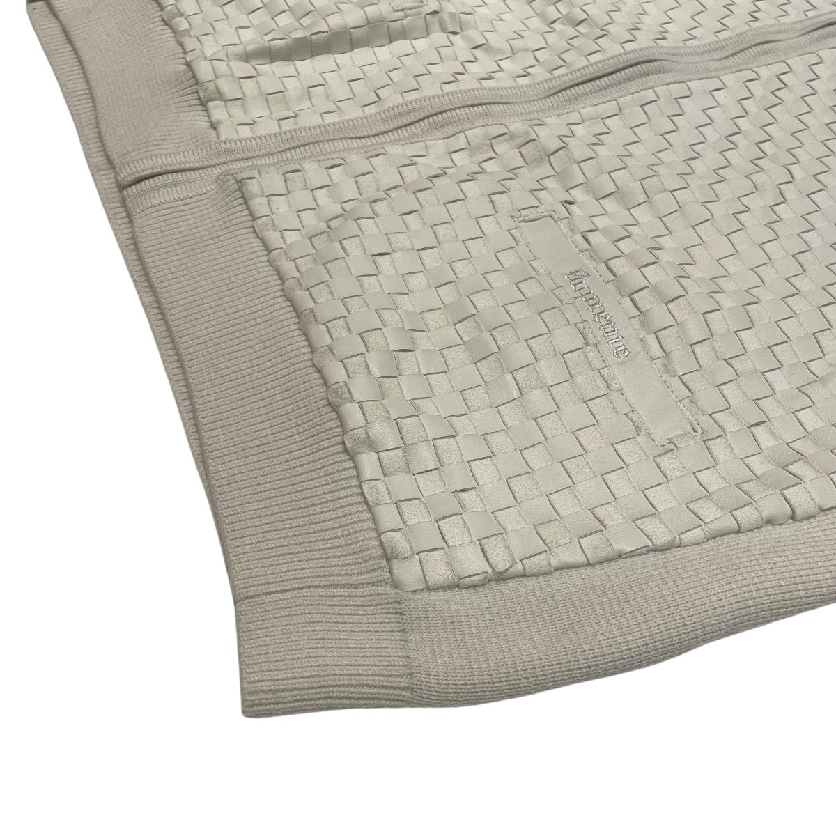 Supreme(シュプリーム) 24AWWoven Leather Zip Up Cardiganジップ