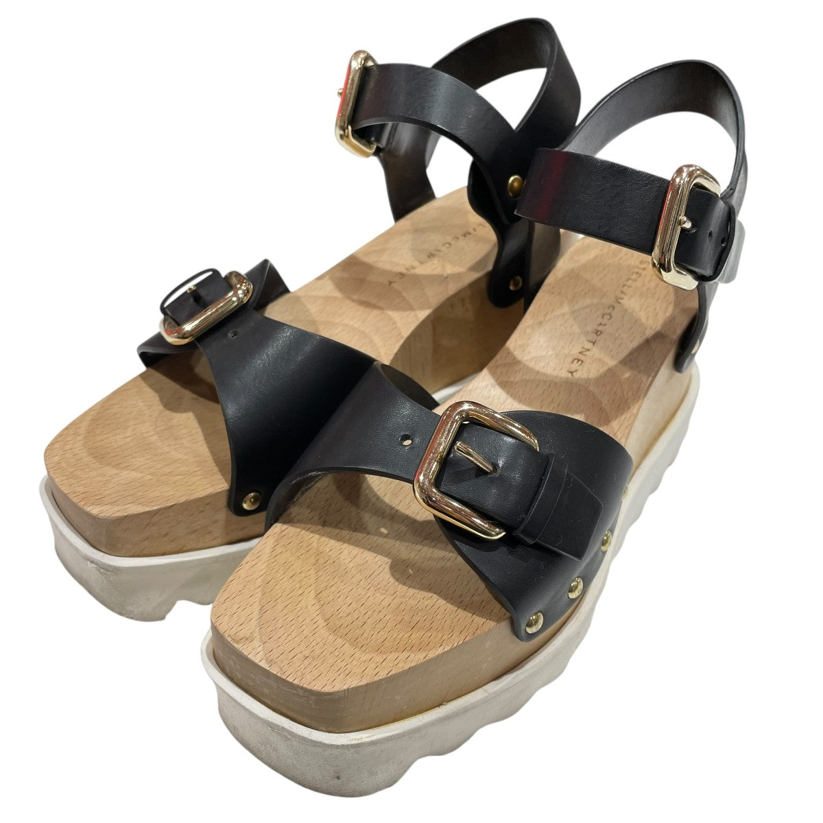 STELLA McCARTNEY(ステラマッカートニー) サンダル ブラック×ベージュ