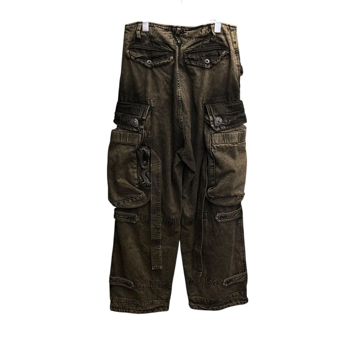JULIUS(ユリウス) 12oz Denim Wide Gasmask Cargo Pantガスマスク