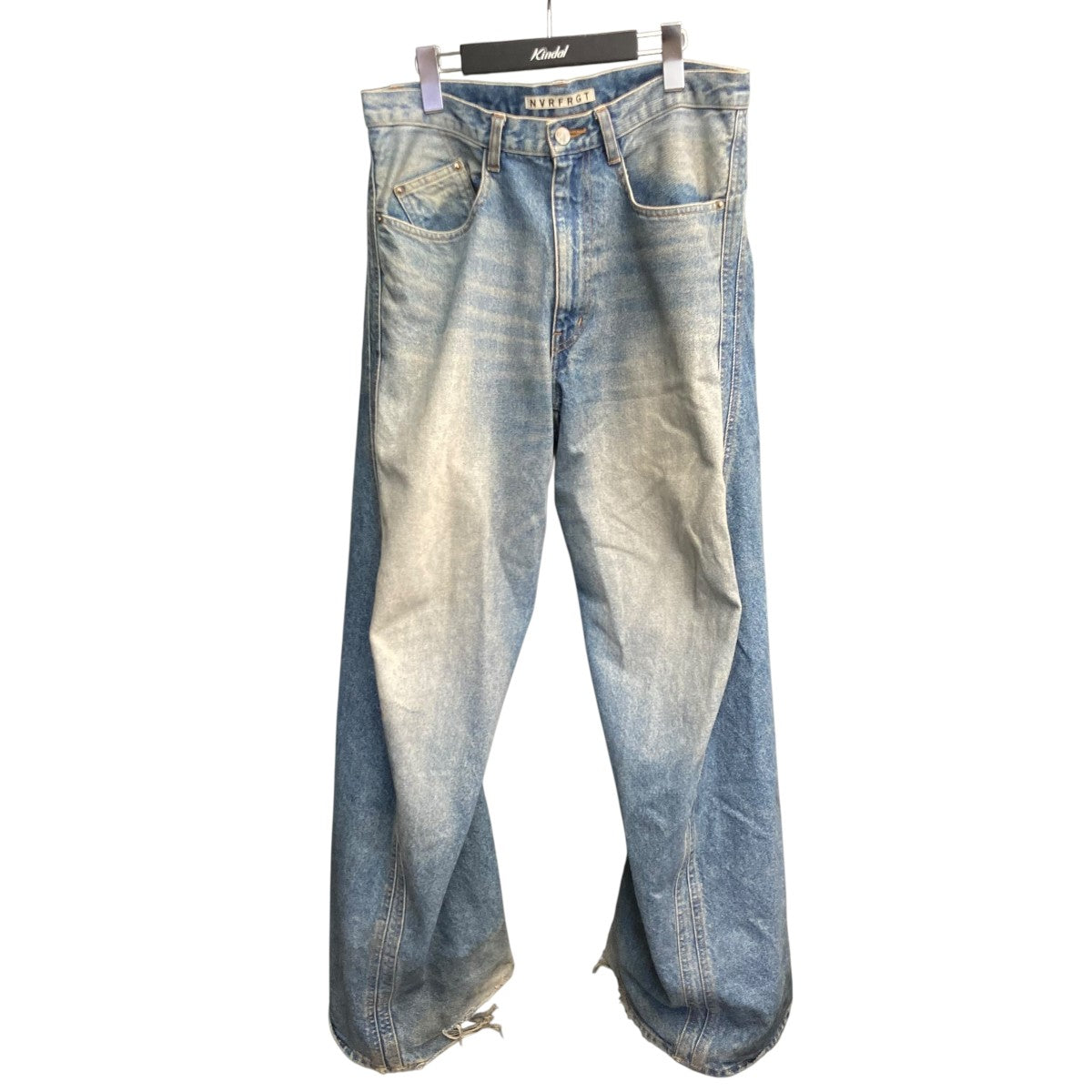 NVRFRGT(ネバーフォーゲット) 3D TWISTED WIDE LEG JEANSワイド