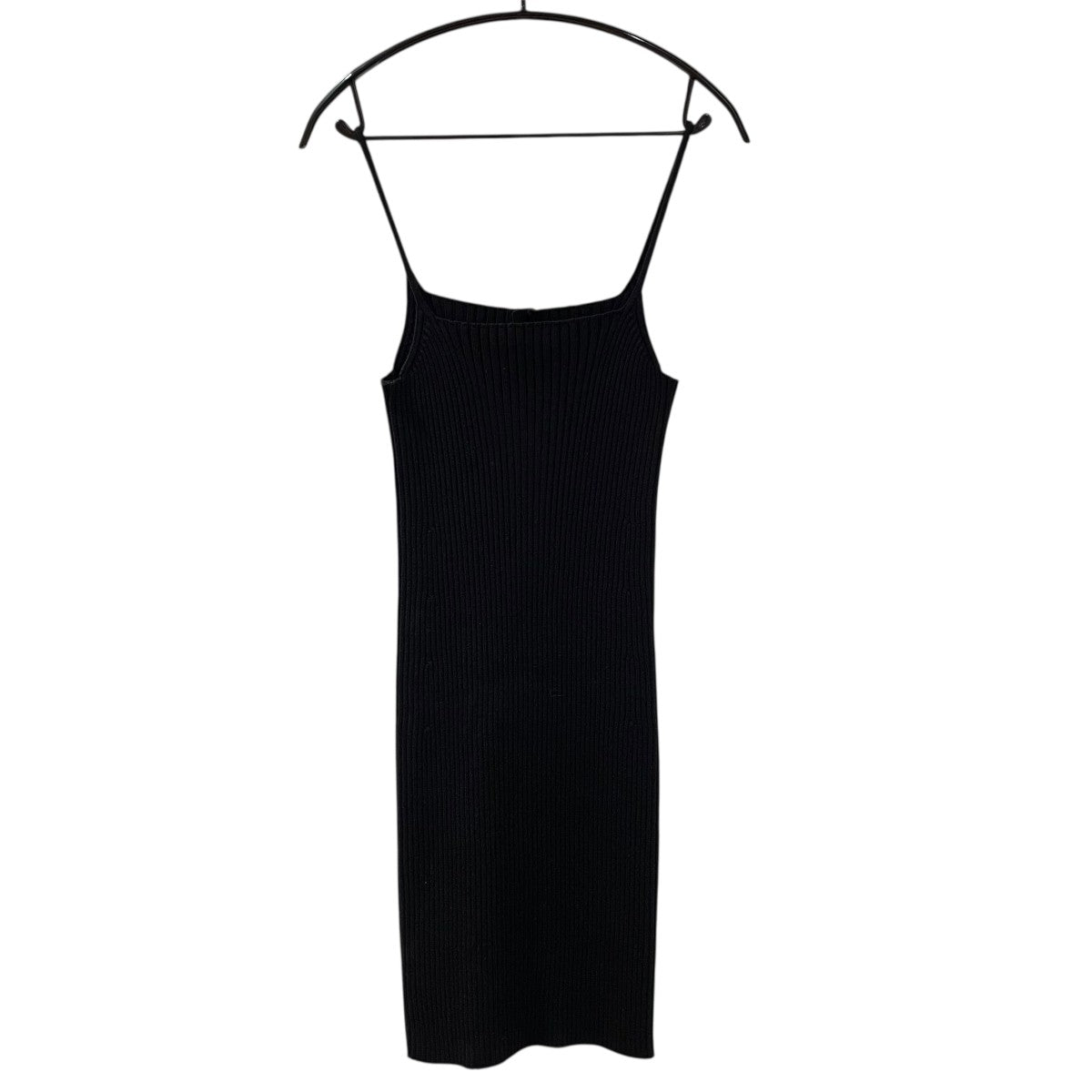 AURALEE COTTON SILK RIB KNIT MINI DRESSドレス 古着・中古-2枚目のアイテム画像