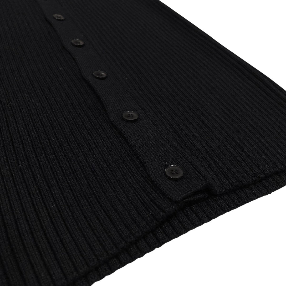 AURALEE COTTON SILK RIB KNIT MINI DRESSドレス 古着・中古-4枚目のアイテム画像