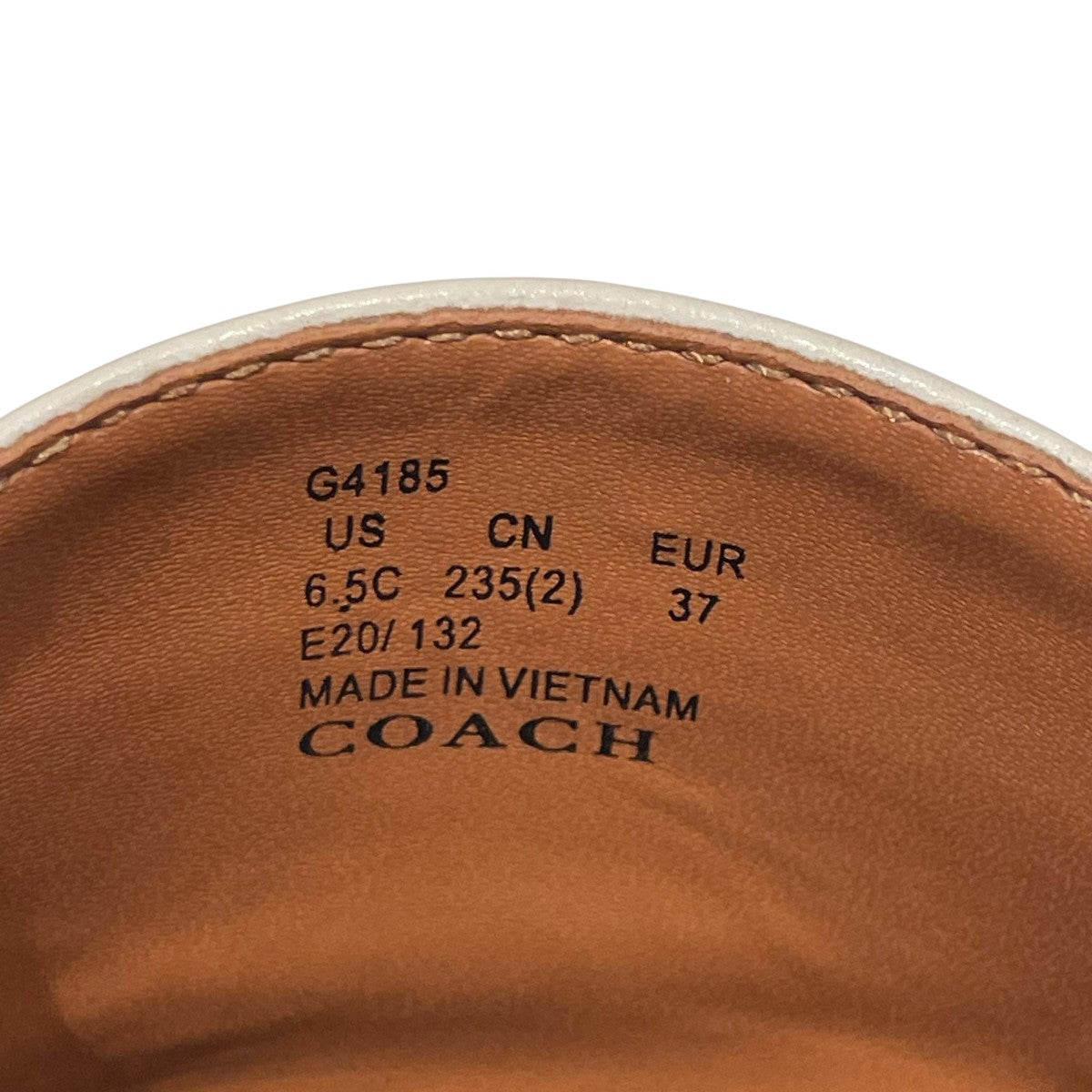 COACH SELINE LEATHER SLIDEミュール11002526 古着・中古-6枚目のアイテム画像