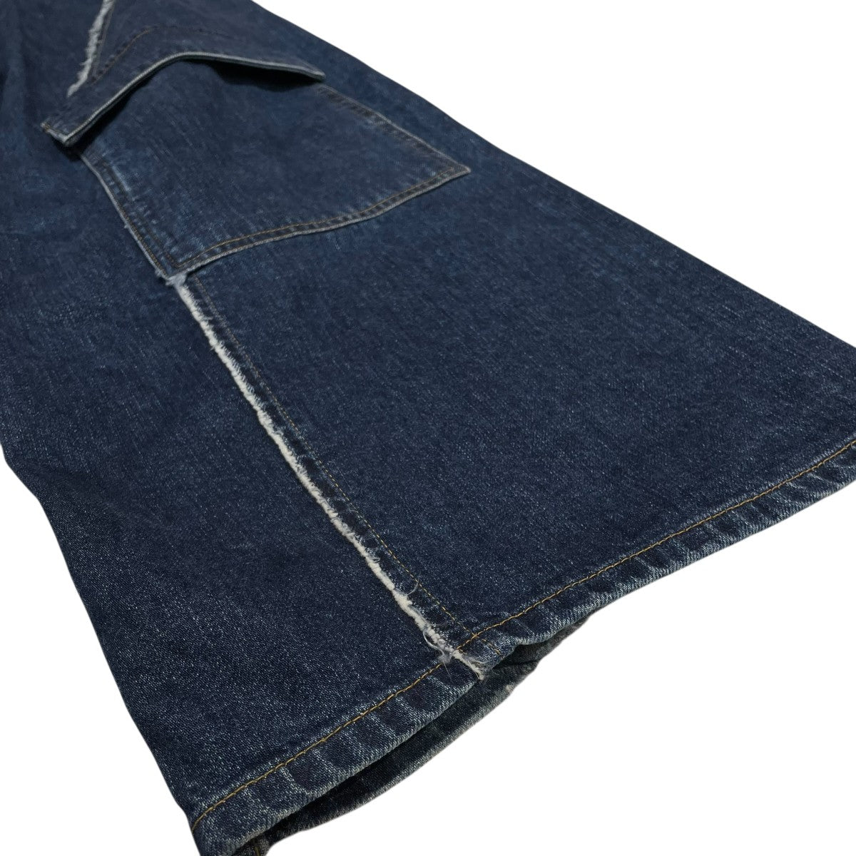 Jieda(ジエダ) SWITCHING CARGO DENIM PANTSワイドデニムパンツJie-23W