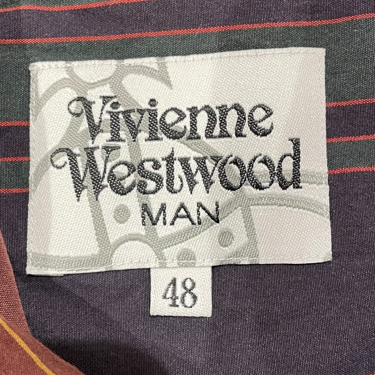 vivienne westwood MAN 長袖シャツ　ボーダー ヴィヴィアンウエストウッドマン Vivienne Westwood MAN シャツ