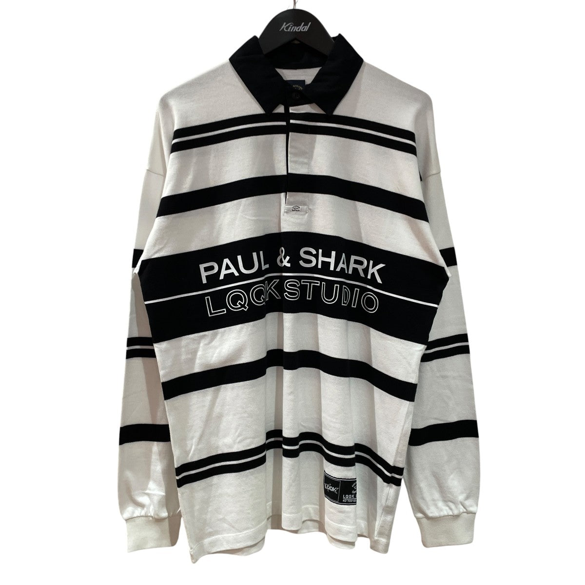 Paul＆Shark×LQQK STUDIO ラガーシャツ 古着・中古-1枚目のアイテム画像