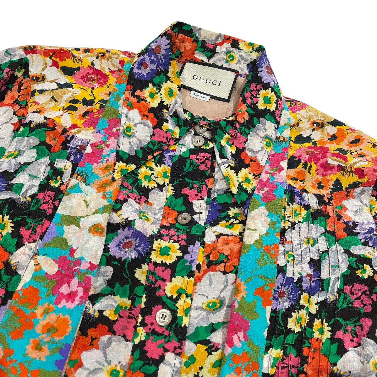 GUCCI(グッチ) 18SS長袖ポロシャツ498638 ZKP22 498638 ZKP22 マルチ