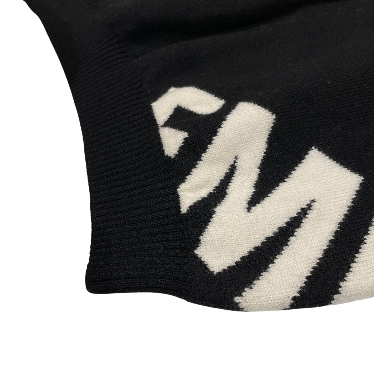 GIANT LOGO JACQUARD OVERSIZED KNIT程度BニットUA53KN200B