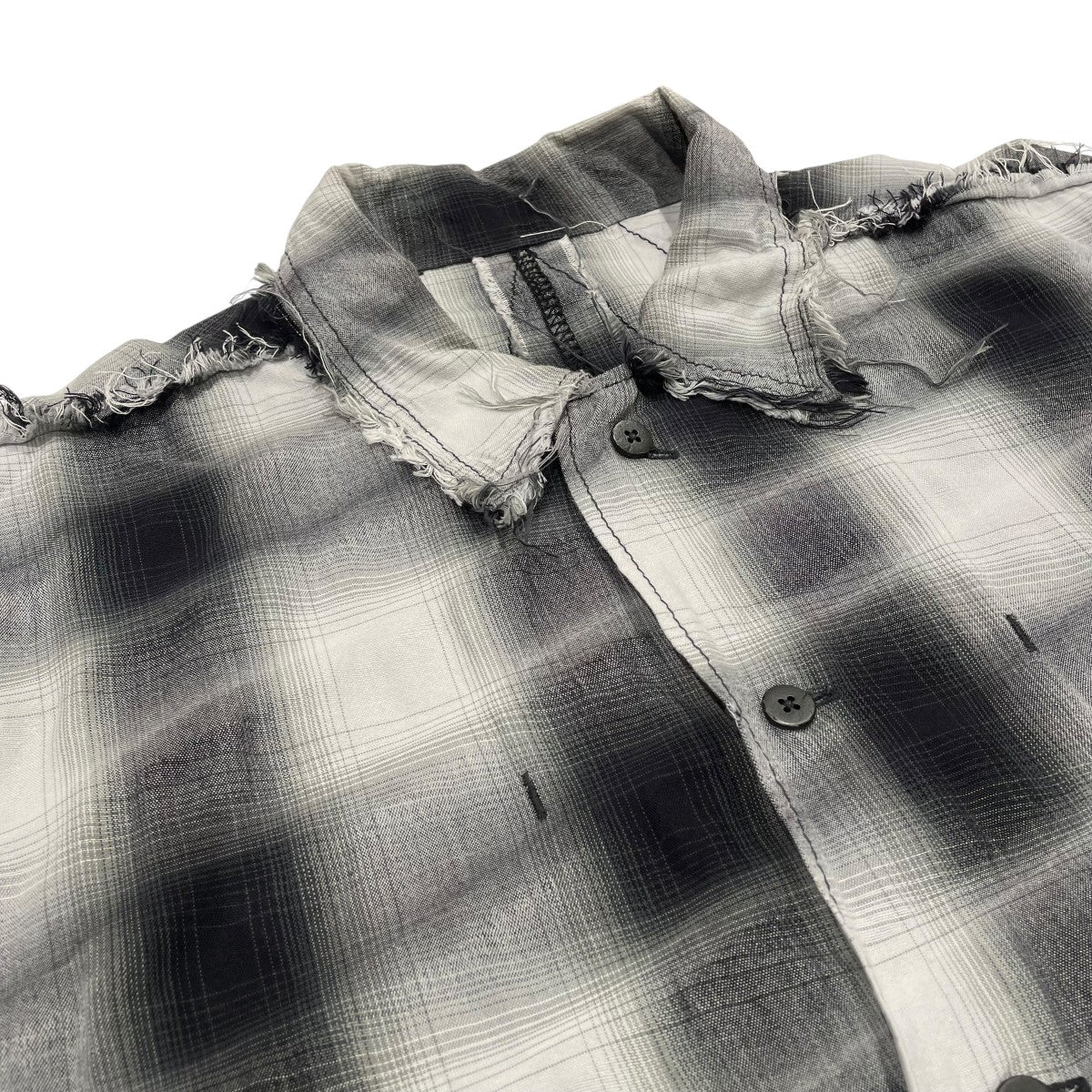25ss 新品 MINUS マイナス オンブレチェックシャツ 1 25ss 新品 MINUS マイナス オンブレチェックシャツ 1