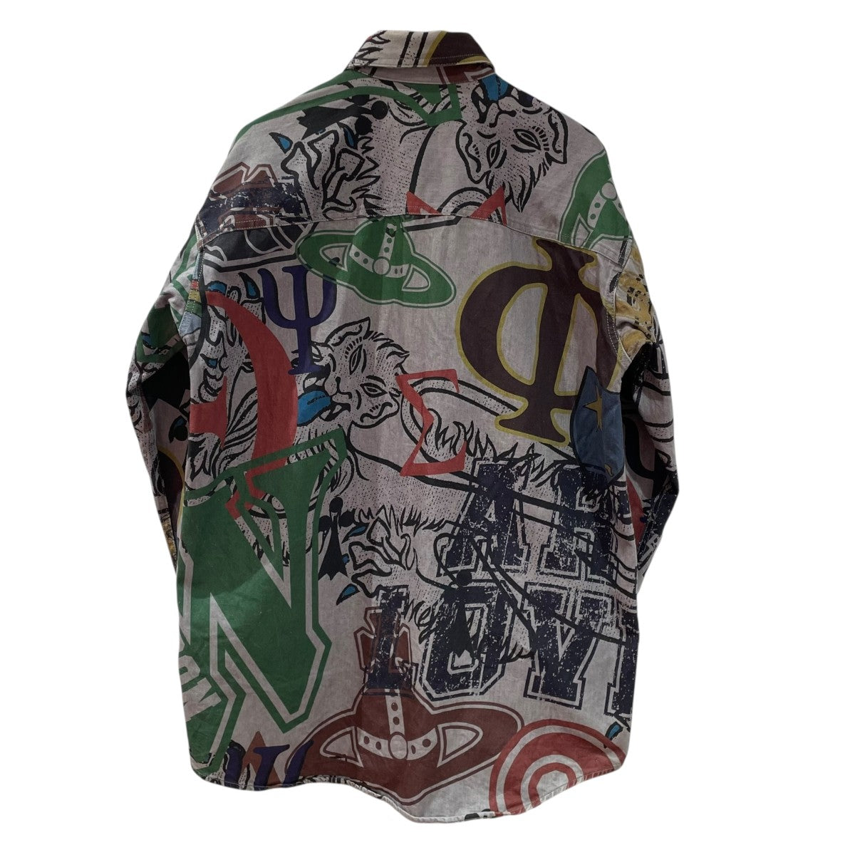 Vivienne Westwood man RAT HOUSE BIG CLASSIC SHIRTデニムシャツVW-V1-79488 古着・中古-2枚目のアイテム画像