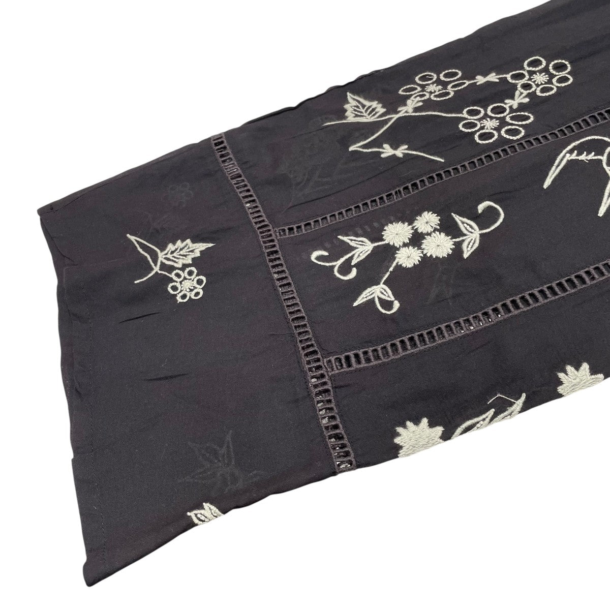 パンツ TODAYFUL EmbroideryPatchwork TrousersBLK TODAYFUL トゥデイフル 即日発送 LIFE's ライフズ Embroidery