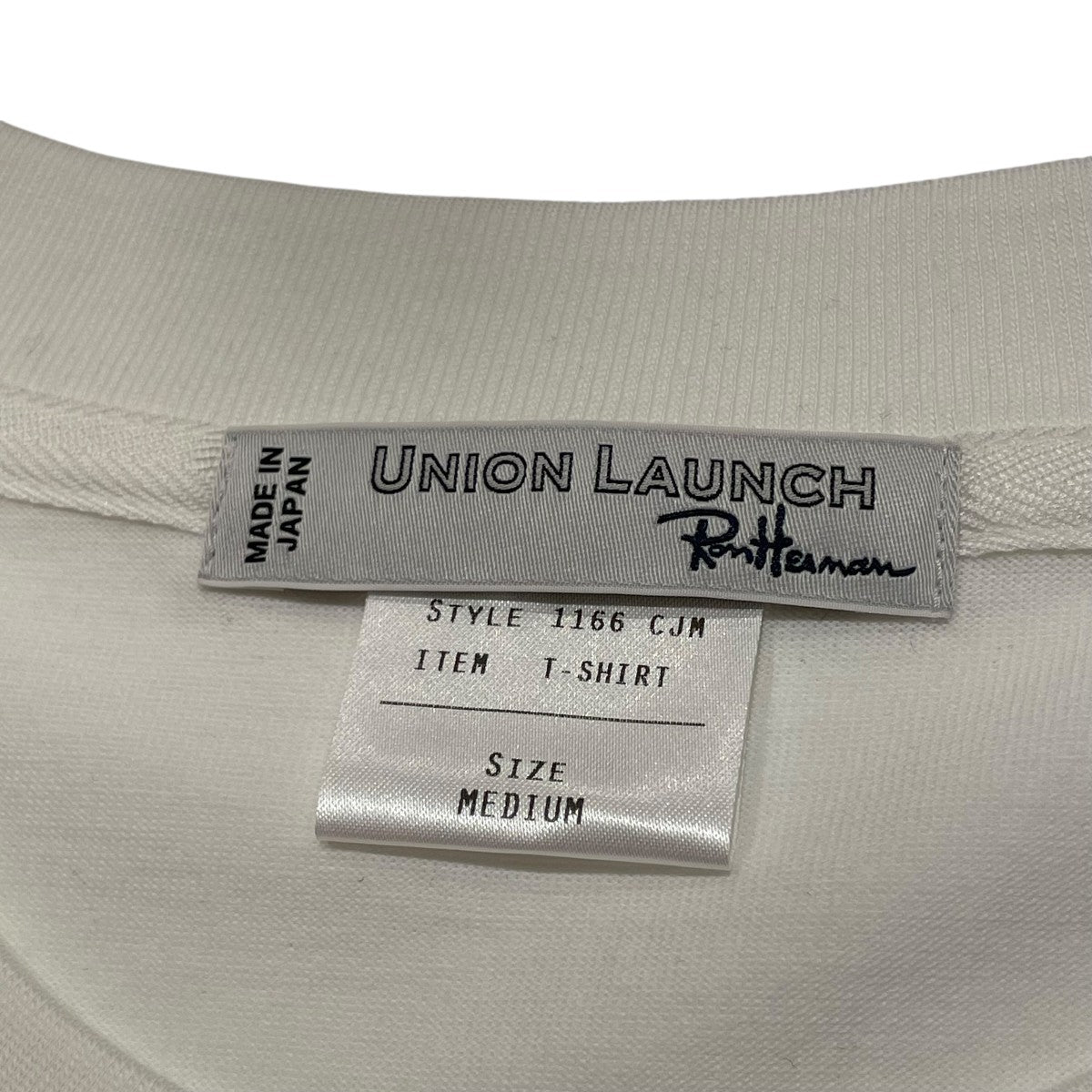 UNION LAUNCH スーピマコットン ロングスリーブティー長袖カットソー4220900091 古着・中古-7枚目のアイテム画像