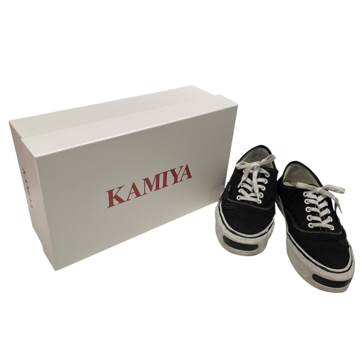 KAMIYA(カミヤ) Herc Distressed Vulcanized Sneakerスニーカー