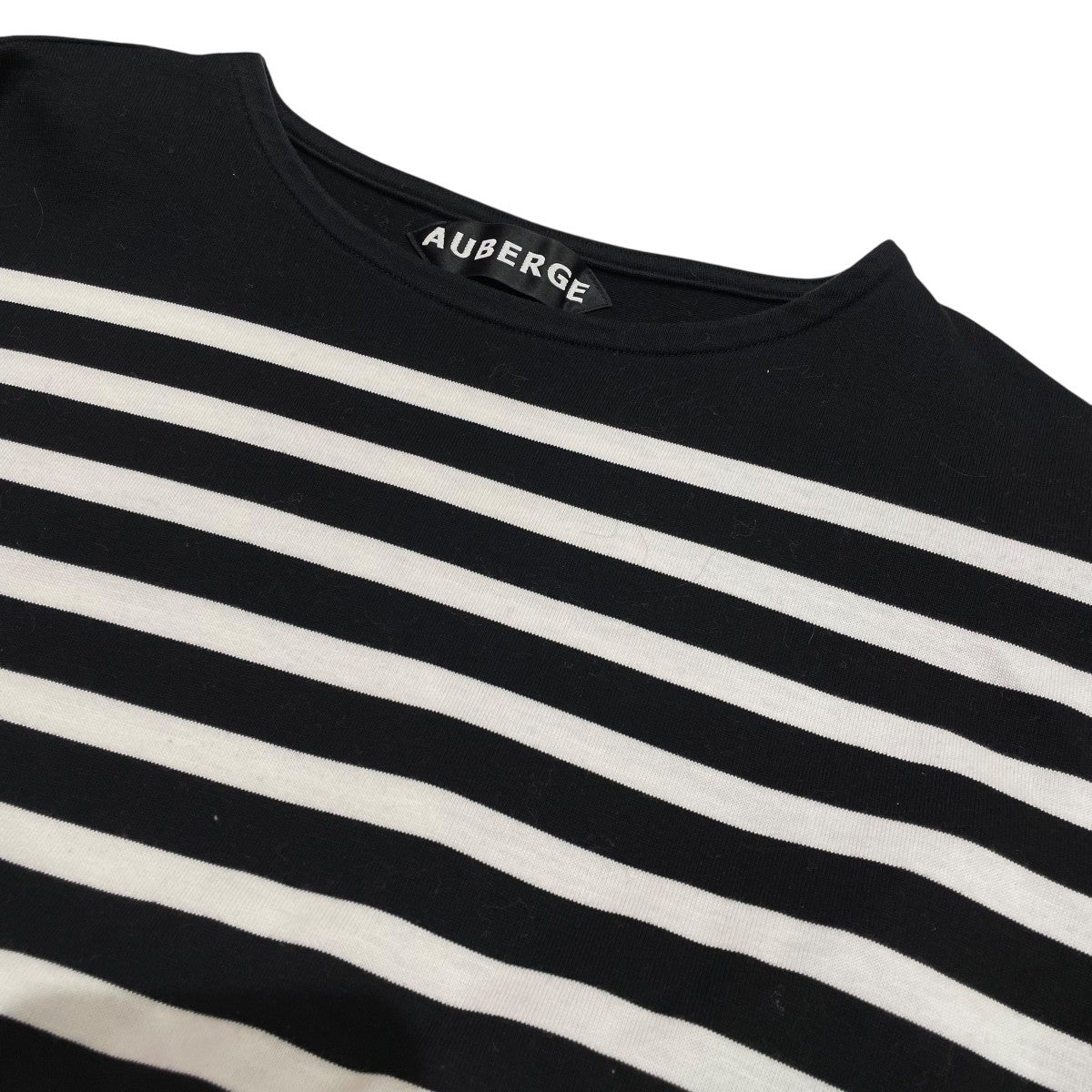 AUBERGEバスクシャツ　(WHITE×NAVY / size40) AUBERGEバスクシャツ (WHITE×NAVY / size40) AUBERGEバスク