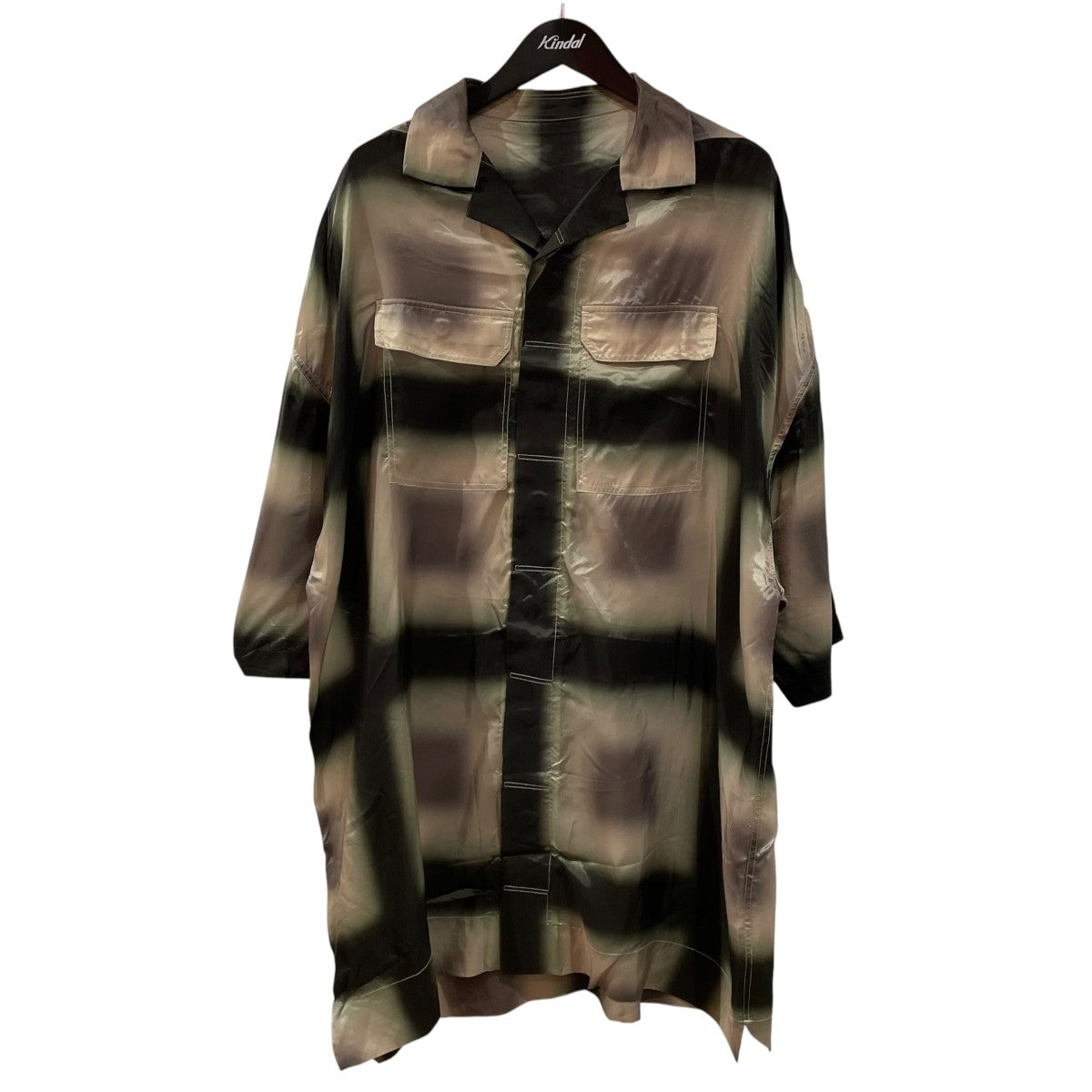RICK OWENS 23SSMAGNUM TOMMY SHIRT半袖シャツRU01C4298 JP2 古着・中古-1枚目のアイテム画像