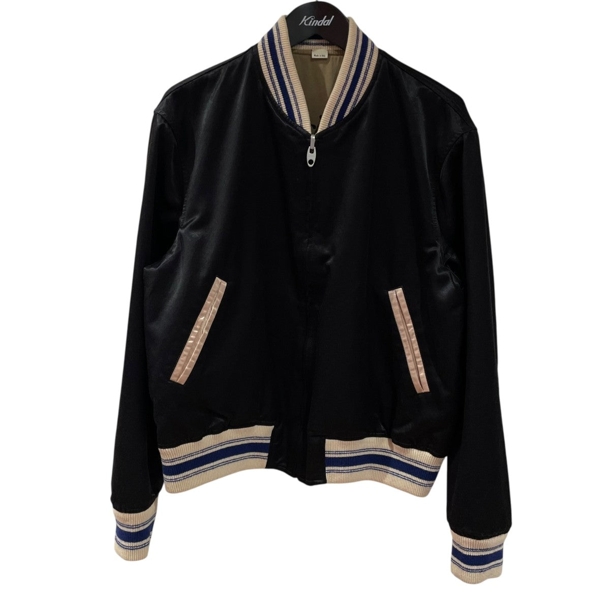 REVERSIBLE BOMBER JACKETコットン／レーヨンリバーシブルジャケット609506