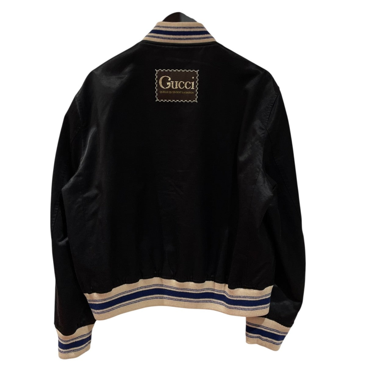 REVERSIBLE BOMBER JACKETコットン／レーヨンリバーシブルジャケット609506