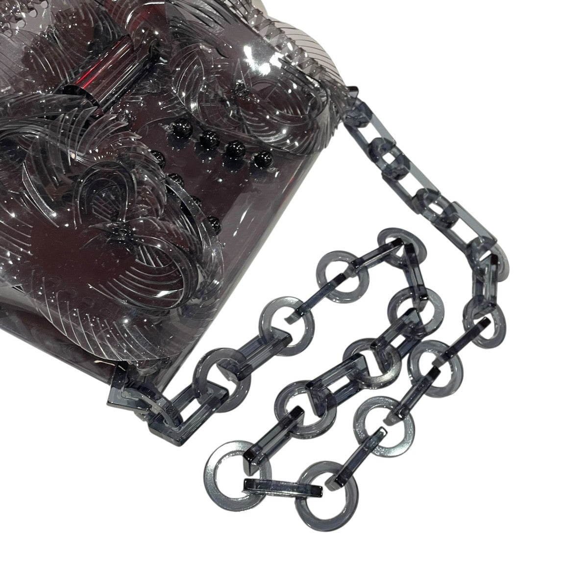 mame kurogouchi(マメクロゴウチ) Transparent Sculptural Mini Chain