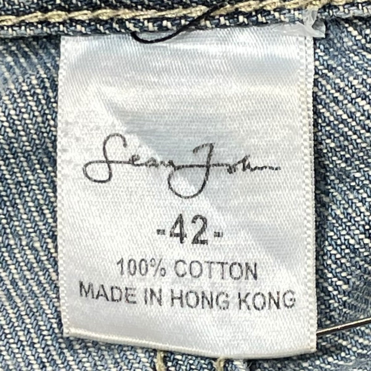 SEAN JOHN(ショーンジョン) デニムパンツ インディゴ サイズ 42