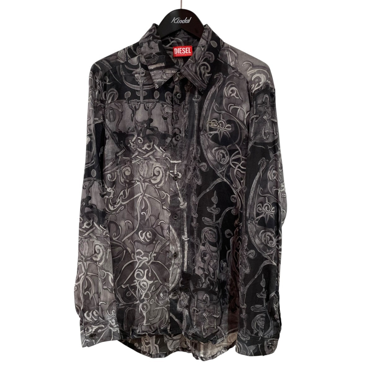 DIESEL S-SIMPLY-B-AJFW 9XX長袖シャツA19523 古着・中古-1枚目のアイテム画像