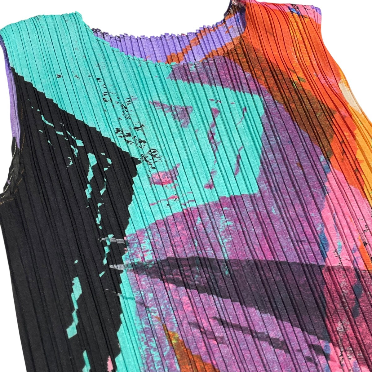 PLEATS PLEASE プリーツベストPP03-JK691 古着・中古-3枚目のアイテム画像