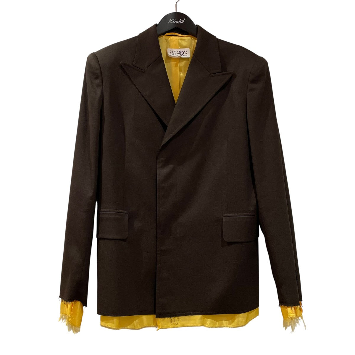 Martin Margiela⑥マルタンマルジェラ ウールジャケット イタリア製 Martin Margiela⑥マルタンマルジェラ ウールジャケット