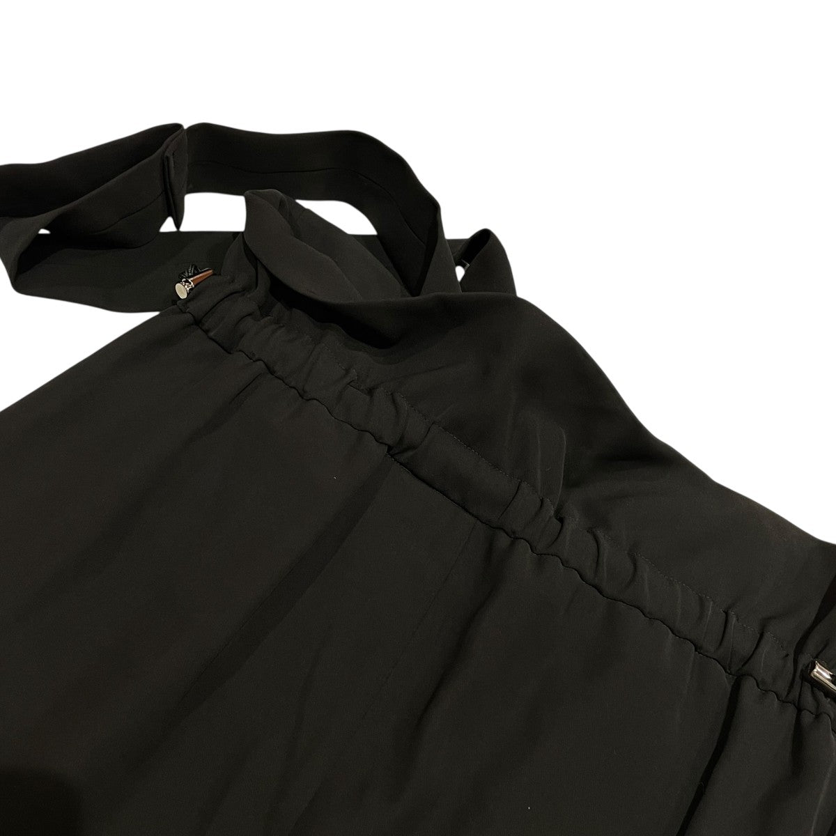 ENFOLD(エンフォルド) ONE-SHOULDER SARROUEL TROUSERSサスペンダー付