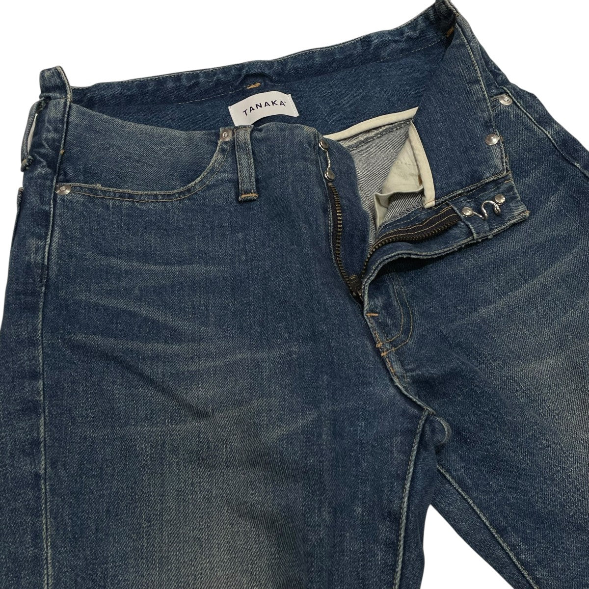 TANAKA SLIM JEAN TROUSERSデニムパンツST-39 古着・中古-3枚目のアイテム画像