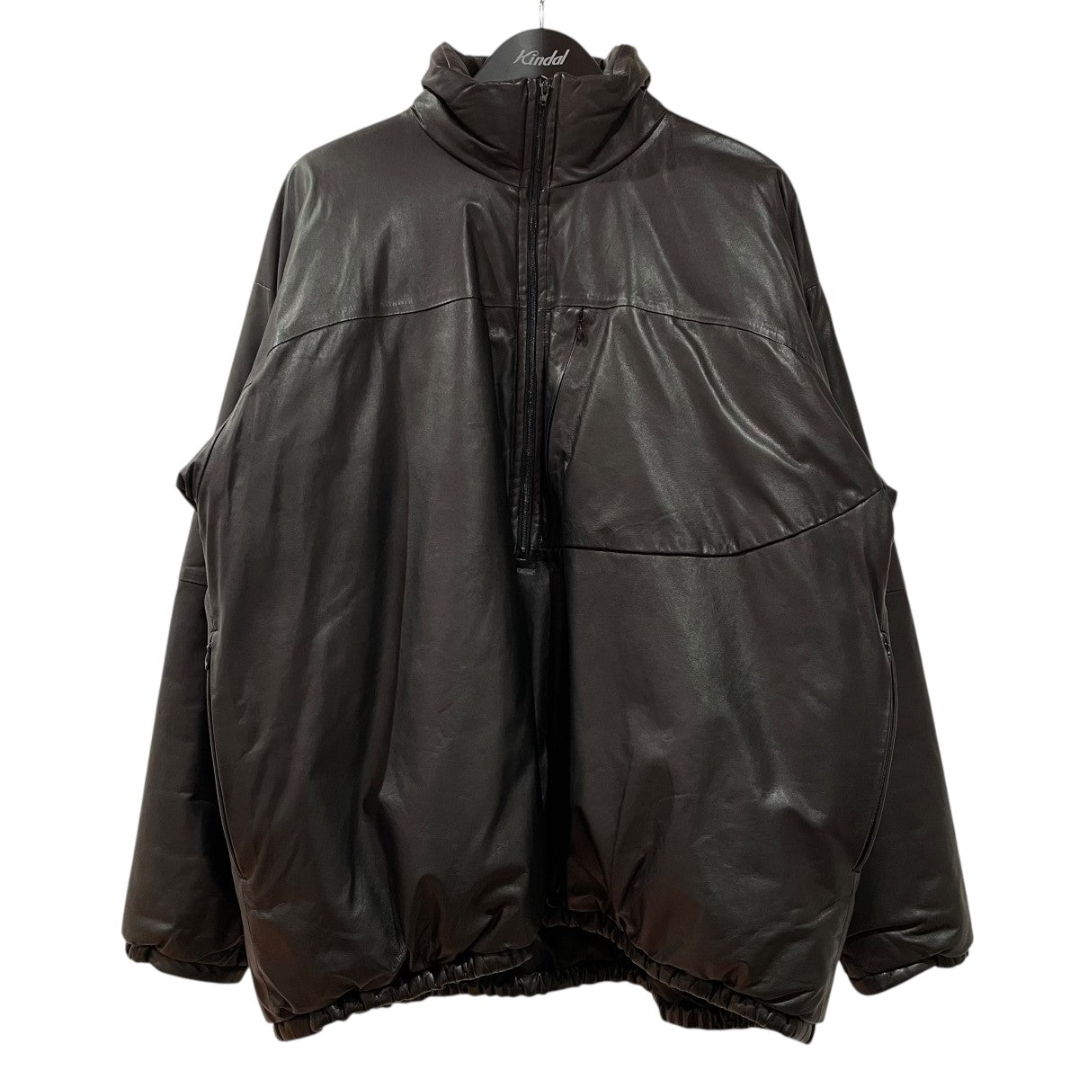 COMOLI(コモリ) シープスキンハーフジップ パフジャケットハーフジップ