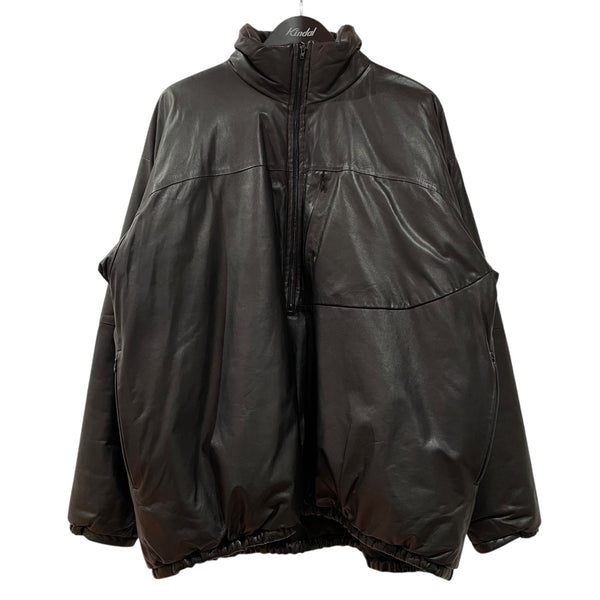 COMOLI(コモリ) シープスキンハーフジップ パフジャケットハーフジップ